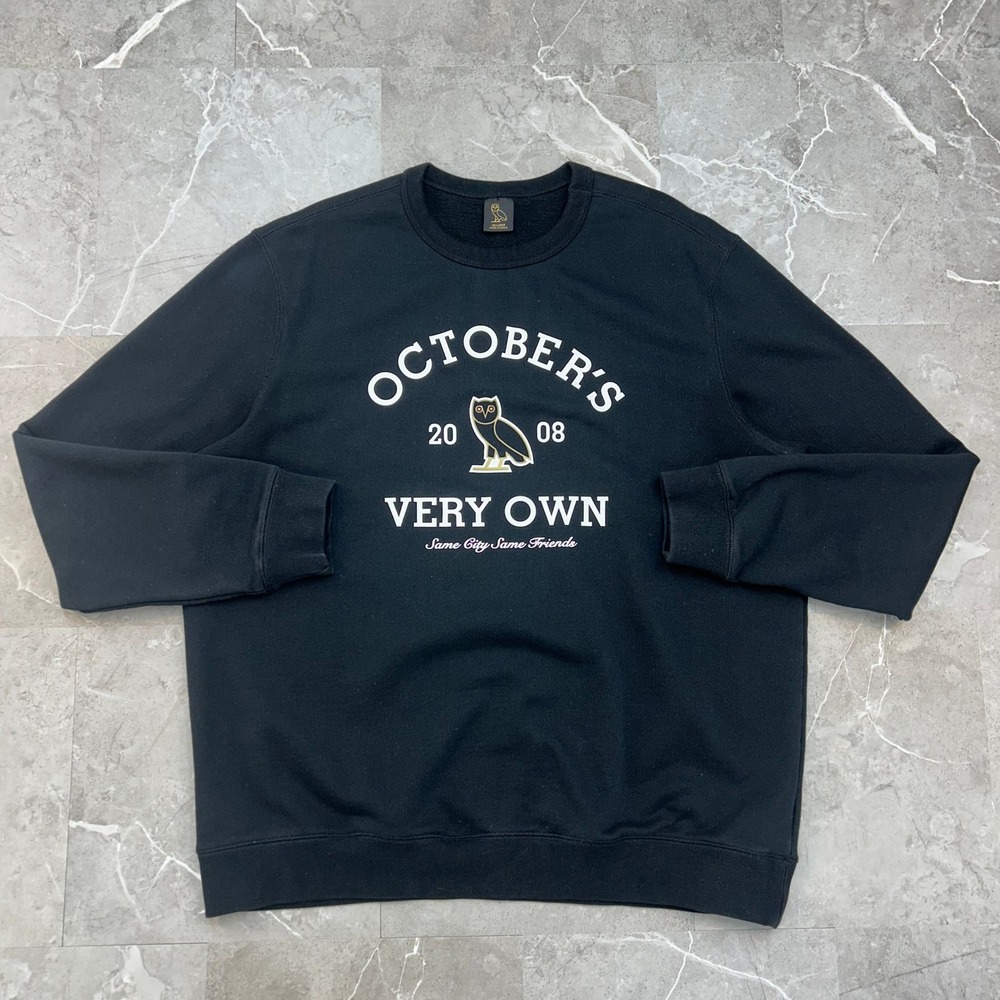 OVO Sweatshirt Mens 2XL Octobers Very Own Collegiate Crew Pullover Crewneck